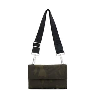 All Saints Dark Camo Green Crossbody Purse